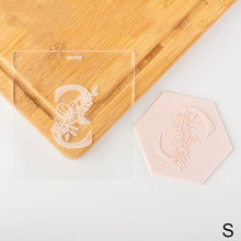 Load image into Gallery viewer, DIY Alphabet Cookie Embosser Baking Pastry Mold Fondant Cake Decorating Stamp Pastry Embossed Design Tool
