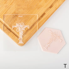 Load image into Gallery viewer, DIY Alphabet Cookie Embosser Baking Pastry Mold Fondant Cake Decorating Stamp Pastry Embossed Design Tool
