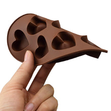 Load image into Gallery viewer, Star/Heart Silicone Mold DIY Chocolate Cake Mold Cupcake Baking Tray Dessert Pastry Cake Decorating Tools
