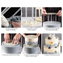 Load image into Gallery viewer, Multi-layer Cake Stacking Bracket Birthday Cake Support Frame Kitchen DIY Cake Decoration Tool
