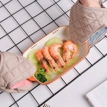 Load image into Gallery viewer, 1pc Non Slip Silicone Anti-scalding Oven Gloves Mitts Kitchen Silicone Gloves Tray Dish Bowl Holder Baking Cooking Insulation Hand Clip for BBQ
