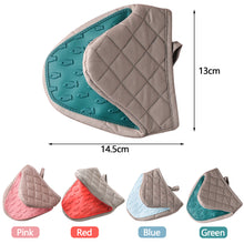 Load image into Gallery viewer, 1pc Non Slip Silicone Anti-scalding Oven Gloves Mitts Kitchen Silicone Gloves Tray Dish Bowl Holder Baking Cooking Insulation Hand Clip for BBQ
