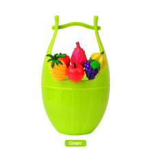 Load image into Gallery viewer, 6pcs/set Stainless Fruit Fork Bucket Fruit Shape Dessert Forks Snack Food Picks Salad Vegetable Kids Lunch Accessories
