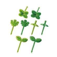 Load image into Gallery viewer, 8pcs/set Leaves Fruit Fork Kids Snack Dessert Decoration Forks Toothpick Lunch Salad Decoration Accessories Cake Picks
