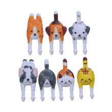 Load image into Gallery viewer, 6pcs/set Cute Cat Dog Fruit Fork Kids Snack Dessert Decoration Forks Toothpick Lunch Salad Decoration Accessories Cake Picks
