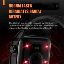 Load image into Gallery viewer, Smart Watches Laser Health Assistant Heart Rate Blood Pressure Healthy Tracking Watch for Xiaomi Android 6.0 IOS 11.4 F900
