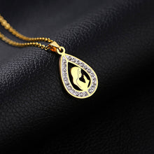 Load image into Gallery viewer, Women Gold Color Stainless Steel Virgin Mary Charm Pendant Necklace for Christian Jewelry Gift
