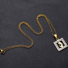 Load image into Gallery viewer, Women Gold Color Stainless Steel Virgin Mary Charm Pendant Necklace for Christian Jewelry Gift
