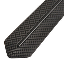 Load image into Gallery viewer, 2Pcs Auto Accessories Universal Carbon Fiber Rubber Car Bumper Lip Strip Exterior Decoration Mouldings Protectors
