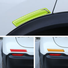 Load image into Gallery viewer, 6Pcs Car Safety Warning Sticker Mark Car Reflective Stickers Tape Bumper Reflective Strips Exterior Accessories
