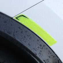 Load image into Gallery viewer, 6Pcs Car Safety Warning Sticker Mark Car Reflective Stickers Tape Bumper Reflective Strips Exterior Accessories
