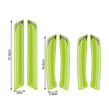 Load image into Gallery viewer, 6Pcs Car Safety Warning Sticker Mark Car Reflective Stickers Tape Bumper Reflective Strips Exterior Accessories
