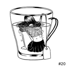 Load image into Gallery viewer, Simple Tattoo Stickers Waterproof Long Lasting Tattoo Stickers Body Art Tattoo Fake Tattoo Sticker For Women Men
