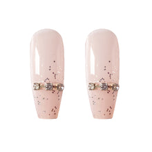 Load image into Gallery viewer, 24pcs/set Long Manicure Fake Nail Detachable Bow-knot Nail Patch Wearing Nails Nail Stickers Nail Art Accessories
