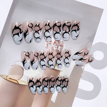 Load image into Gallery viewer, 24pcs/set Long Manicure Fake Nail Detachable Nail Patch Wearing Nails Nail Stickers Nail Art Accessories
