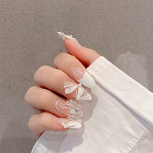 Load image into Gallery viewer, 24pcs/set Long Manicure Fake Nail Detachable Nail Patch Wearing Nails Nail Stickers Nail Art Accessories
