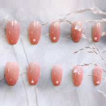 Load image into Gallery viewer, 24pcs/set Long Manicure Fake Nail Detachable Nail Patch Wearing Nails Nail Stickers Nail Art Accessories
