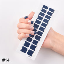 Load image into Gallery viewer, 22pcs/Sheet Nail Stickers Adhesive Nail Sticker Nail Wrap Full Cover Nail Art Supplies Nail Accessories
