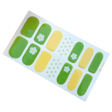 Load image into Gallery viewer, 14pcs/Sheet Nail Stickers Waterproof Durable Adhesive 3D Nail Wrap Full Cover Nail Art Supplies Nail Accessories
