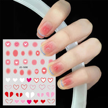 Load image into Gallery viewer, Smudge Gradient Nail Stickers Creative Fashion Manicure Stickers Nail Art Decoration Nail Accessories
