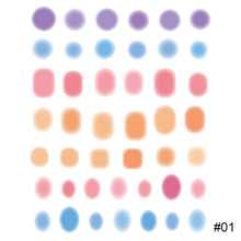 Load image into Gallery viewer, Smudge Gradient Nail Stickers Creative Fashion Manicure Stickers Nail Art Decoration Nail Accessories
