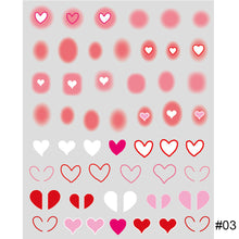 Load image into Gallery viewer, Smudge Gradient Nail Stickers Creative Fashion Manicure Stickers Nail Art Decoration Nail Accessories

