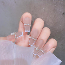 Load image into Gallery viewer, Nail Decoration Chain Light Luxury Metal Diamond Jewelry Manicure Decoracion Nail Stickers DIY Nail Art Accessories
