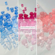 Load image into Gallery viewer, 100pcs Photochromic Love Nail Decoration Stickers Transparent Nail Stickers Nail Decoration Nail Art DIY Nail Accessories
