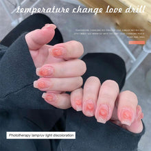 Load image into Gallery viewer, 100pcs Photochromic Love Nail Decoration Stickers Transparent Nail Stickers Nail Decoration Nail Art DIY Nail Accessories
