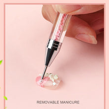 Load image into Gallery viewer, Nail Art Spot Drill Pen Double End Spot Drill Crayon Manicure Draw Paint Pen Nail Spot Drill Tools Manicure Art Tools
