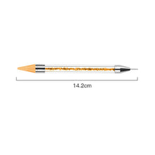 Load image into Gallery viewer, Nail Art Spot Drill Pen Double End Spot Drill Crayon Manicure Draw Paint Pen Nail Spot Drill Tools Manicure Art Tools
