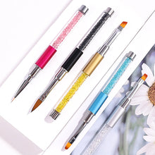 Load image into Gallery viewer, Drill Pipe Nail Tool Brush Line Drawing Pen Crystal Pen Manicure Draw Paint Pen Nail Art Brush Nail Tool
