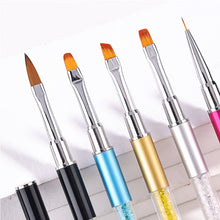 Load image into Gallery viewer, Drill Pipe Nail Tool Brush Line Drawing Pen Crystal Pen Manicure Draw Paint Pen Nail Art Brush Nail Tool
