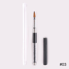 Load image into Gallery viewer, Drill Pipe Nail Tool Brush Line Drawing Pen Crystal Pen Manicure Draw Paint Pen Nail Art Brush Nail Tool
