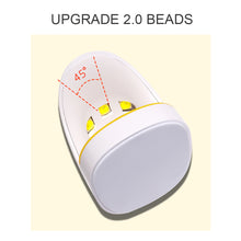 Load image into Gallery viewer, Mini Shark Shape Nail Lamp Small Portable Nail Lamp Quick Dry Fast Curing Gel Lamp LED Lamp Manicure Tool for Nail Polish Dryer
