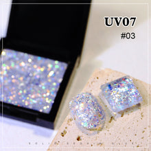Load image into Gallery viewer, UV Solid Glitter Glue Nail Polish Glue Solid Glitter Sequin Glue Popular Colors Manicure Tools Nail Art Accessories
