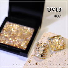 Load image into Gallery viewer, UV Solid Glitter Glue Nail Polish Glue Solid Glitter Sequin Glue Popular Colors Manicure Tools Nail Art Accessories
