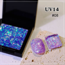 Load image into Gallery viewer, UV Solid Glitter Glue Nail Polish Glue Solid Glitter Sequin Glue Popular Colors Manicure Tools Nail Art Accessories
