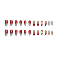 Load image into Gallery viewer, 24pcs/set Manicure Fake Nail Detachable Fake Nail Patch Wearing Nails Nail Stickers Nail Art Accessories
