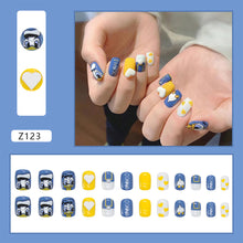 Load image into Gallery viewer, 24pcs/set Manicure Fake Nail Detachable Fake Nail Patch Wearing Nails Nail Stickers Nail Art Accessories
