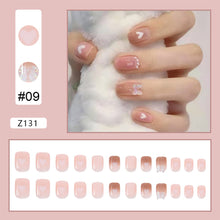 Load image into Gallery viewer, 24pcs/set Manicure Fake Nail Detachable Fake Nail Patch Wearing Nails Nail Stickers Nail Art Accessories
