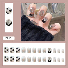 Load image into Gallery viewer, 24pcs/set Manicure Fake Nail Detachable Fake Nail Patch Wearing Nails Nail Stickers Nail Art Accessories
