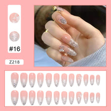 Load image into Gallery viewer, 24pcs/set Manicure Fake Nail Detachable Fake Nail Patch Wearing Nails Nail Stickers Nail Art Accessories
