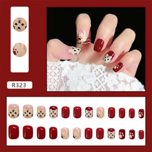 Load image into Gallery viewer, 24pcs/set Various Nail Pieces Nail Patch Removable Fake Nails Extensions Artificial Nail Art Accessories
