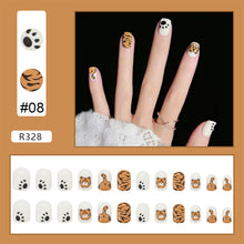 Load image into Gallery viewer, 24pcs/set Various Nail Pieces Nail Patch Removable Fake Nails Extensions Artificial Nail Art Accessories

