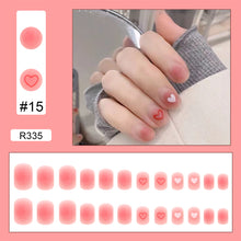Load image into Gallery viewer, 24pcs/set Various Nail Pieces Nail Patch Removable Fake Nails Extensions Artificial Nail Art Accessories
