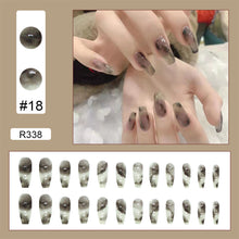 Load image into Gallery viewer, 24pcs/set Various Nail Pieces Nail Patch Removable Fake Nails Extensions Artificial Nail Art Accessories
