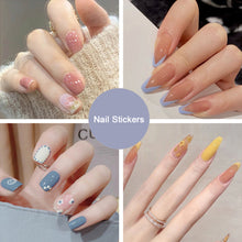 Load image into Gallery viewer, 24pcs/set Multicolor Nail Pieces Nail Patch Removable Fake Nails Extensions Artificial Nail Art Accessories
