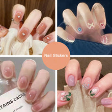 Load image into Gallery viewer, 24pcs/set Nail Pieces Nail Patch Removable Fake Nails Extensions Artificial Nail Art Accessories
