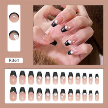Load image into Gallery viewer, 24pcs/set Nail Pieces Nail Patch Removable Fake Nails Extensions Artificial Nail Art Accessories
